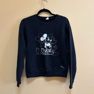 Disney Andy Warhol Abstract Mickey Crewneck Sweatshirt
